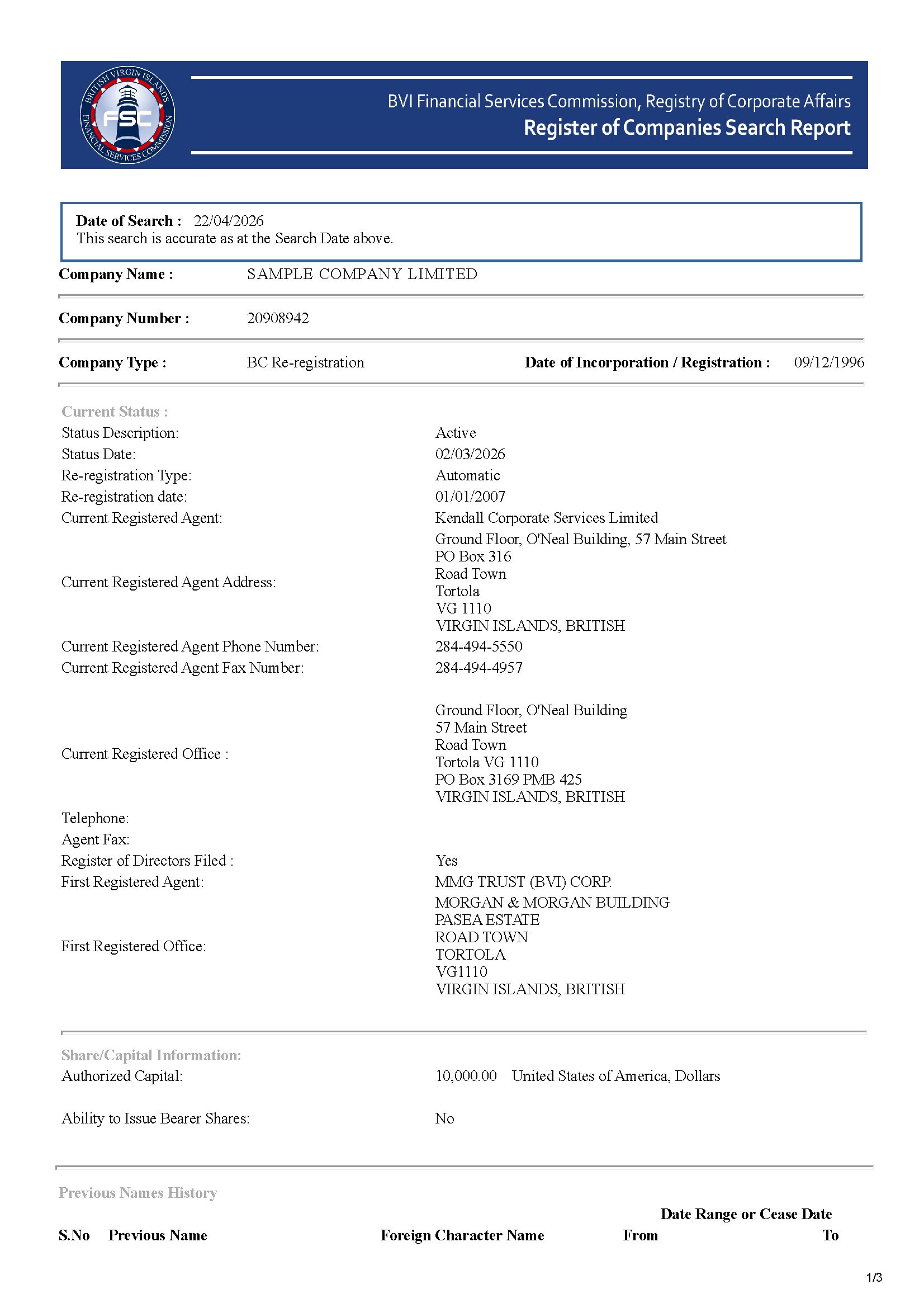 BVI Company Search sample